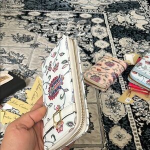 Floral White Wallet new women